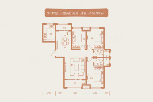 翰林国际户型图