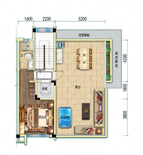 碧桂园润杨溪谷户型图