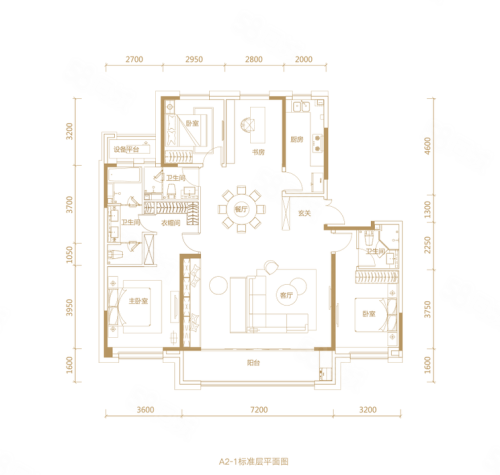 利航观棠户型图