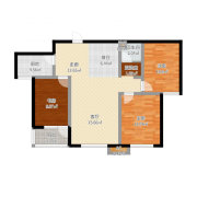 临沂金泰·金雀新城户型图,房型图,平面布置图,金泰·金雀新城原始