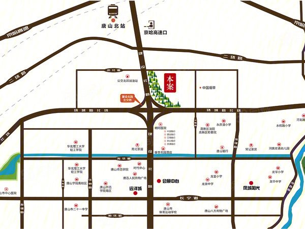 凤城凯旋公馆,唐山凤城凯旋公馆房价,户型图,周边配套