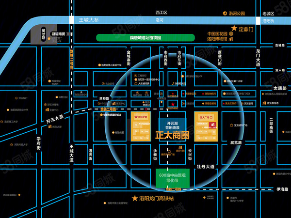 正大国际中心楼盘区位规划