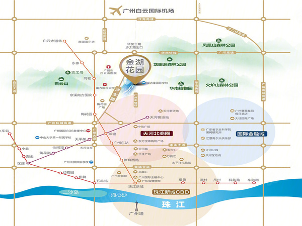 金湖花园楼盘区位规划