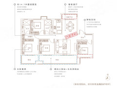 六安力高君逸府户型图,房型图,平面布置图,力高君逸府原始户型图大全