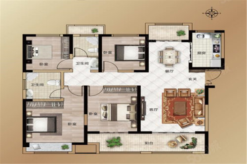 汤阴建业壹号城邦户型图