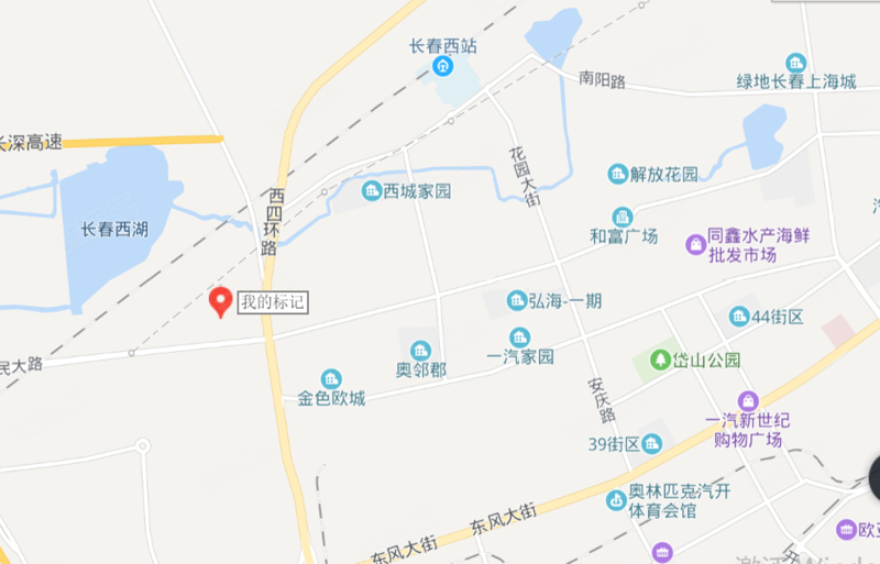 长春地铁万科西宸之光-交通图(106) - 长春安居客