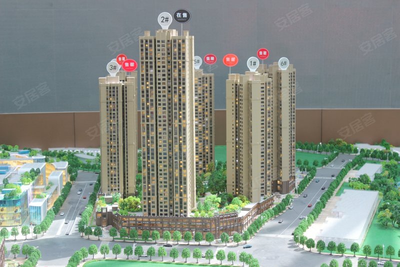 重庆恒大中央广场-沙盘图(63) - 重庆安居客