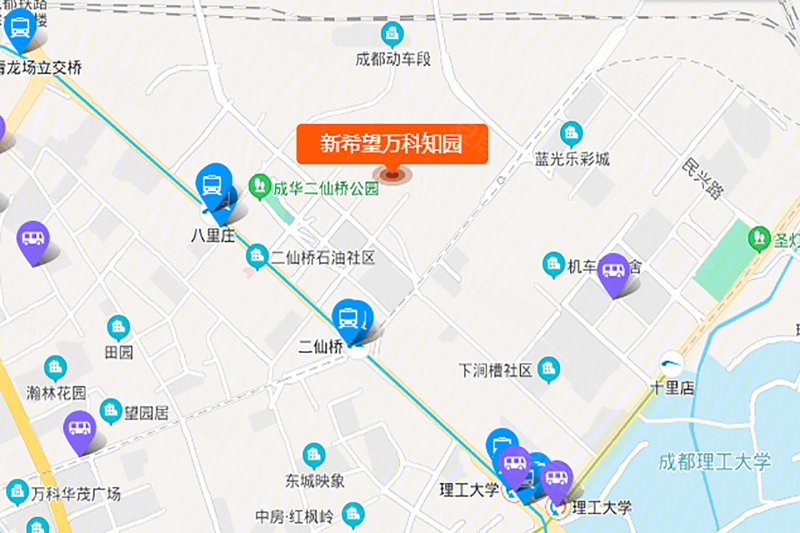 成都楼盘 成华楼盘 八里庄楼盘 新希望万科知园
