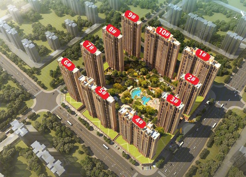钦州中地滨江壹号-效果图(45 钦州安居客
