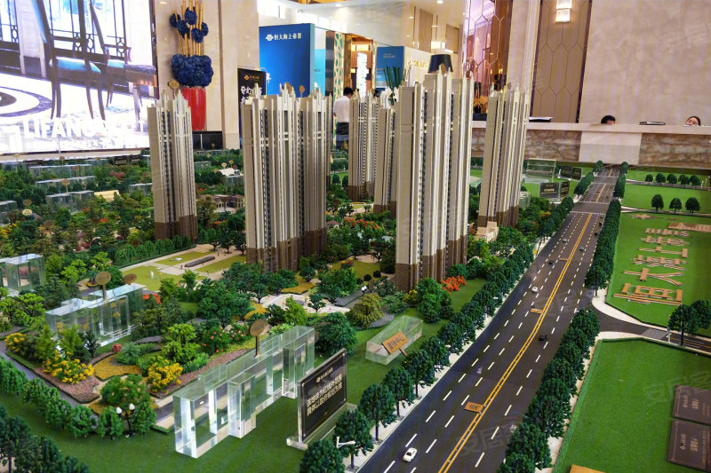烟台烟台恒大海上帝景-沙盘图(30) - 烟台安居客