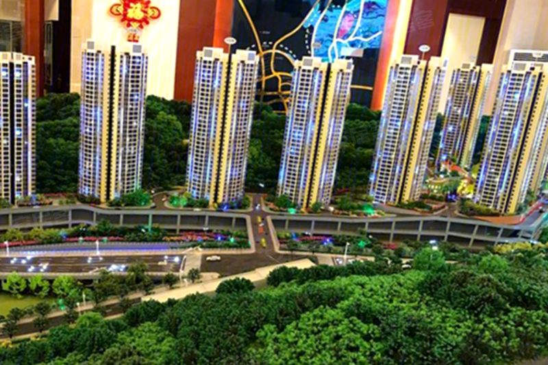 贵阳温泉御景外滩壹号-沙盘图(24) - 贵阳安居客