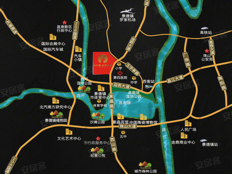 景德镇金岭庄园-效果图(7 景德镇安居客