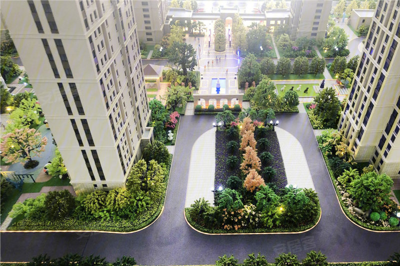兰州巨龙金城御景园-沙盘图(32) - 兰州安居客