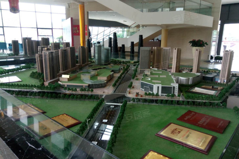 合肥信地城市广场藏龙阁-沙盘图(39) - 合肥安居客