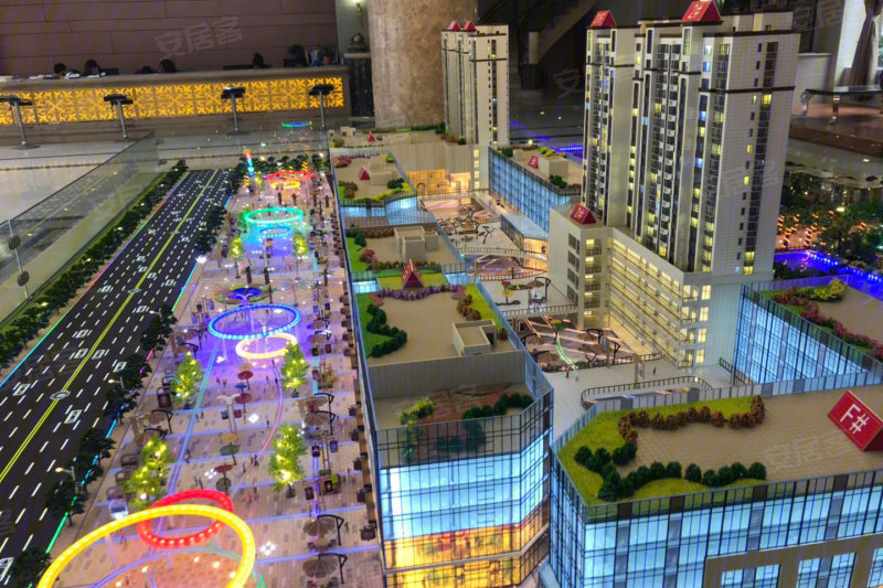 驻马店佳和时代广场-沙盘图(15) - 驻马店安居客
