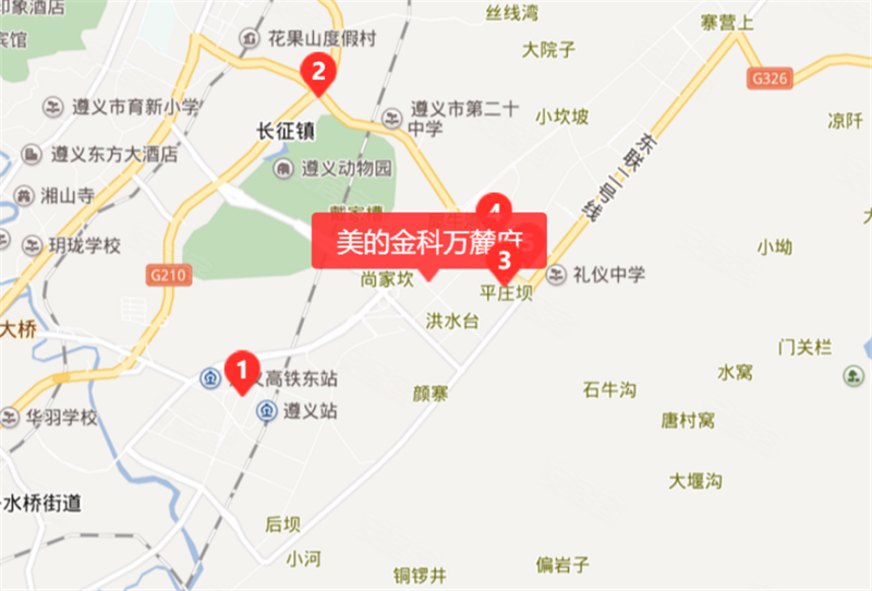 遵义楼盘 新蒲新区楼盘 美的金科万麓府 800_542