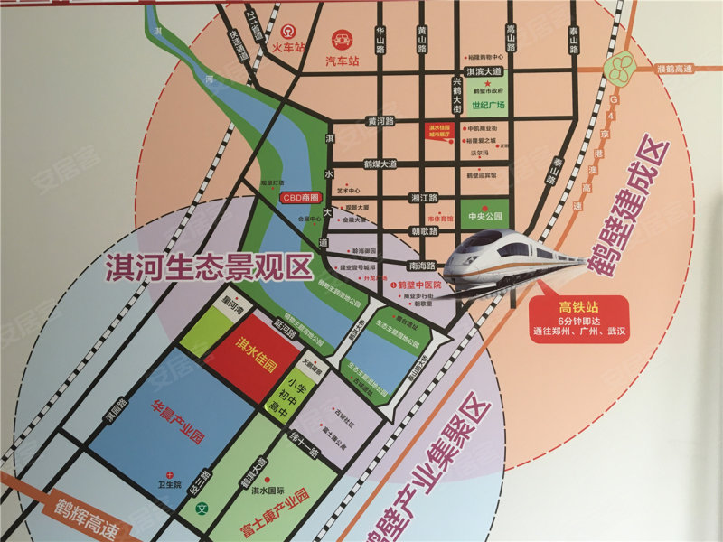 鹤壁淇水佳园-交通图(46) - 鹤壁安居客