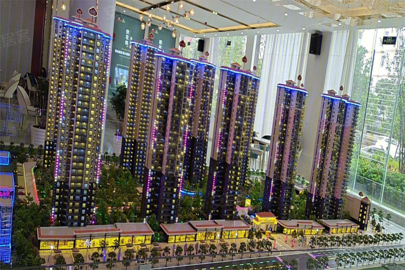 楚雄建华御景花园-沙盘图(38) - 楚雄安居客