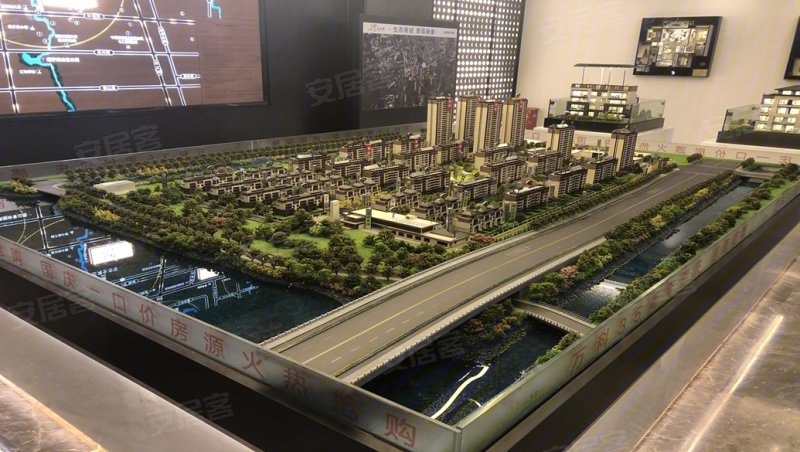 扬州万科运河湾-沙盘图(263) - 扬州安居客