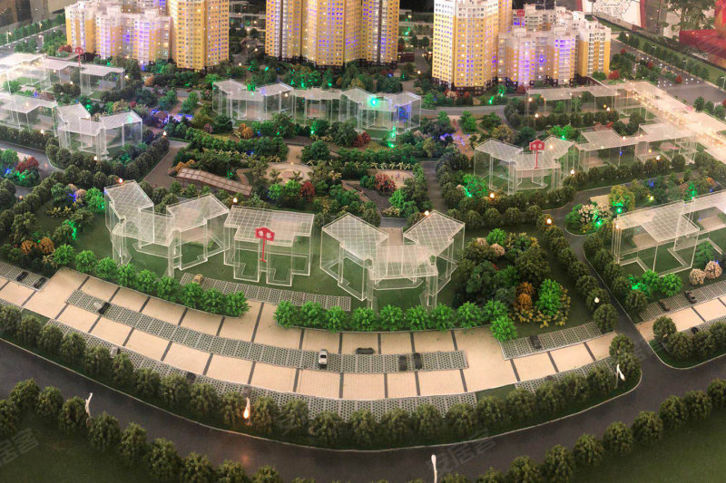 西安珠江新城商铺-沙盘图(15) - 西安安居客