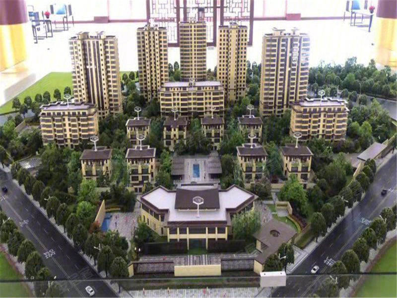 朝阳凤凰华府-沙盘图(48 朝阳安居客
