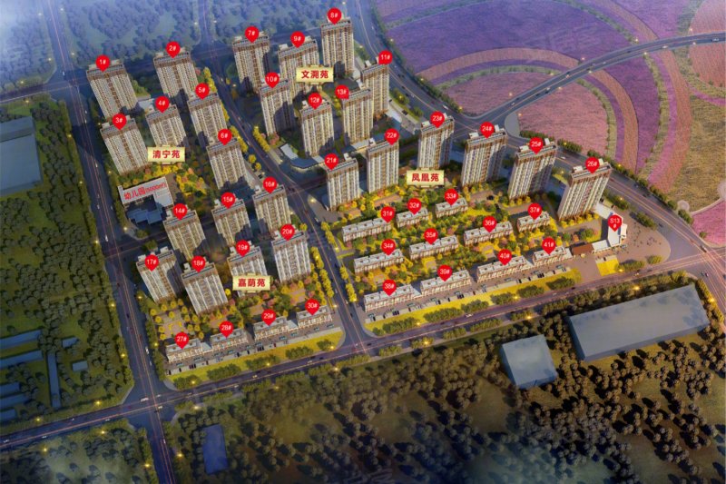 荆州吾悦华府沙盘图,荆州吾悦华府户型图,荆州吾悦华府楼栋图_大山谷图库