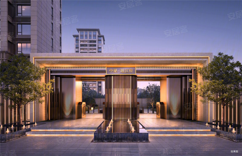 绍兴楼盘 嵊州市楼盘 中梁越江府