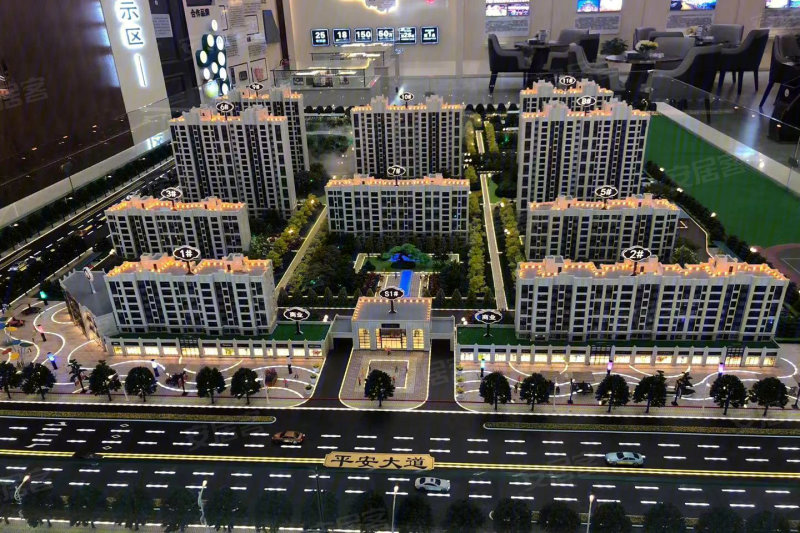 新乡延津建业壹号城邦-沙盘图(31) - 新乡安居客
