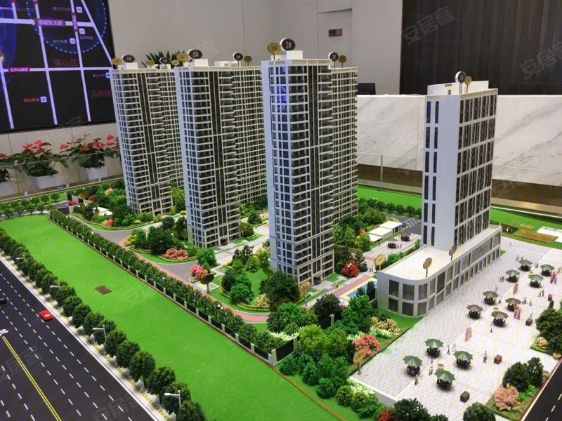 烟台新城明昱锦园-沙盘图(40) - 烟台安居客