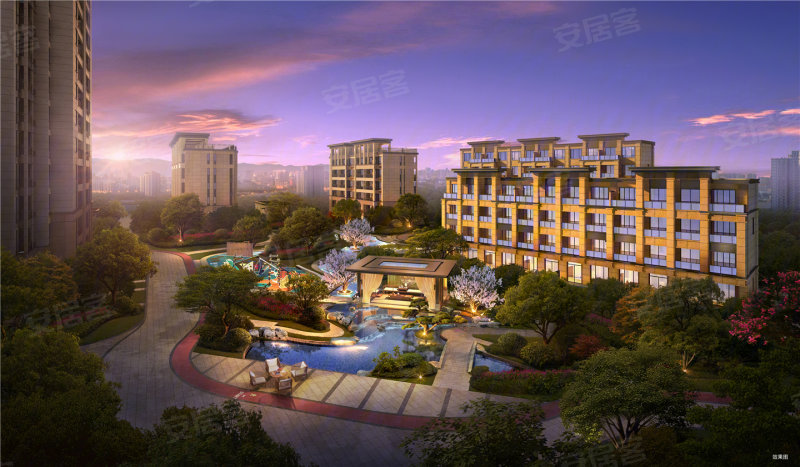 绍兴楼盘 嵊州市楼盘 中梁越江府