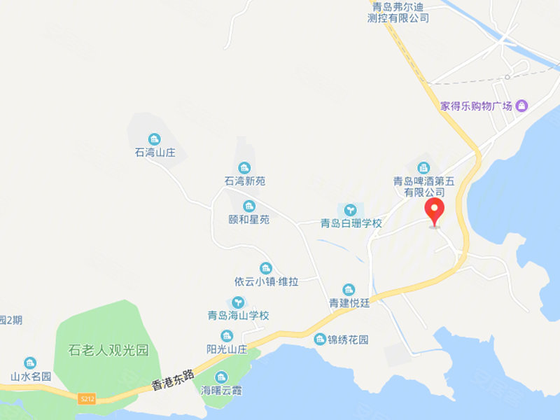 青岛海信北姜佳苑-交通图(4) - 青岛安居客