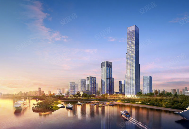 南昌赣江绿地中央广场-效果图(4) - 南昌安居客