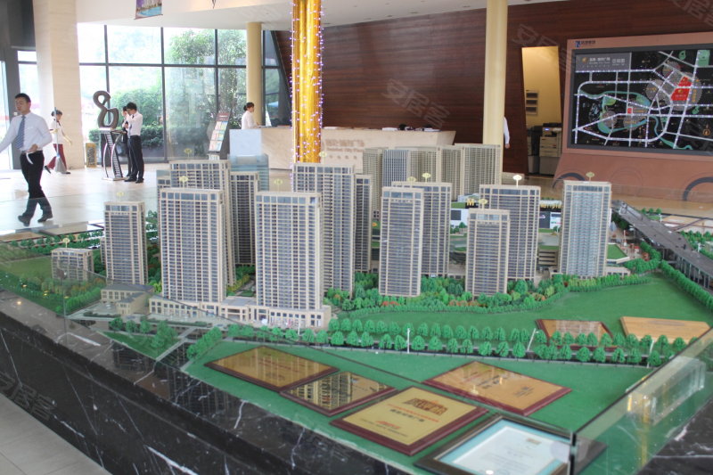 合肥信地城市广场藏龙阁-沙盘图(48) - 合肥安居客