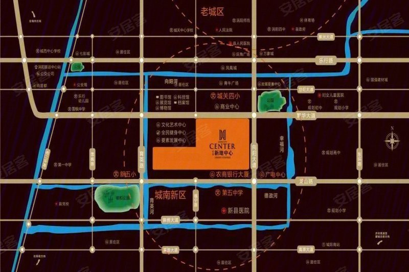 亳州楼盘 涡阳县楼盘 金大地新地中心