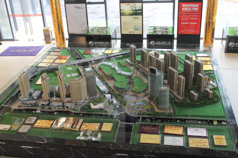 合肥信地城市广场藏龙阁-沙盘图(45) - 合肥安居客