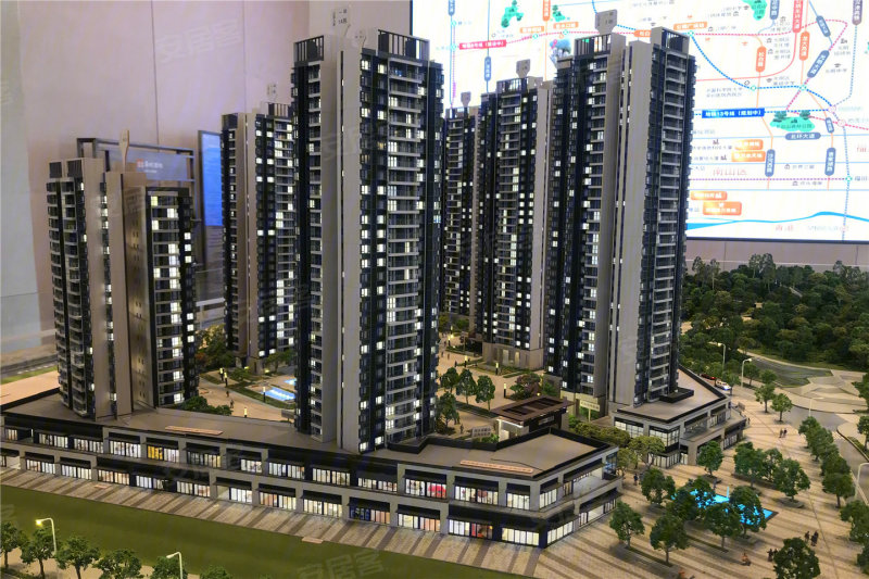 深圳华润置地公园九里花园住宅-沙盘图(36) - 深圳安居客