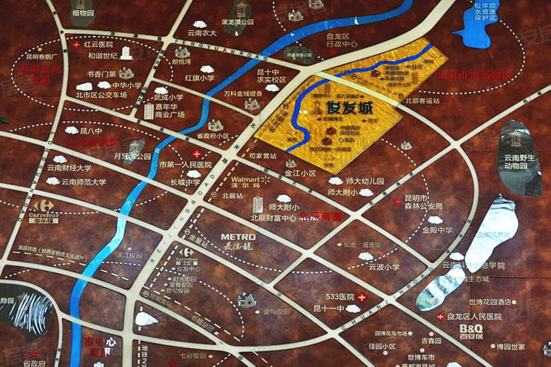昆明俊发城-交通图(166) - 昆明安居客