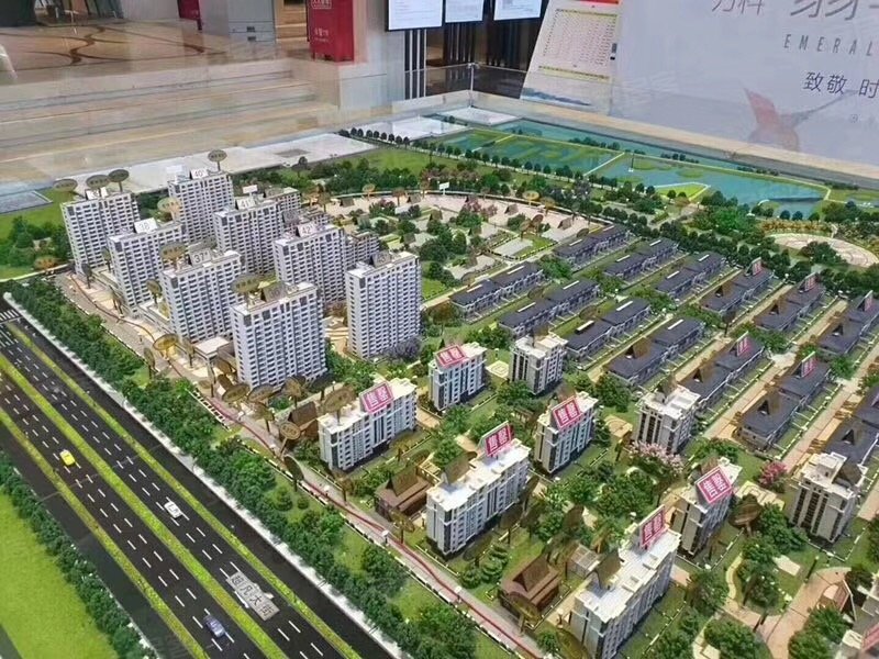 长春信达万科翡翠学院-沙盘图(90) - 长春安居客