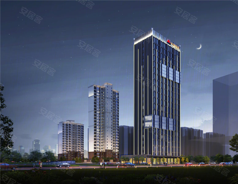 长沙九玺铭城公寓项目-效果图(3) - 长沙安居客