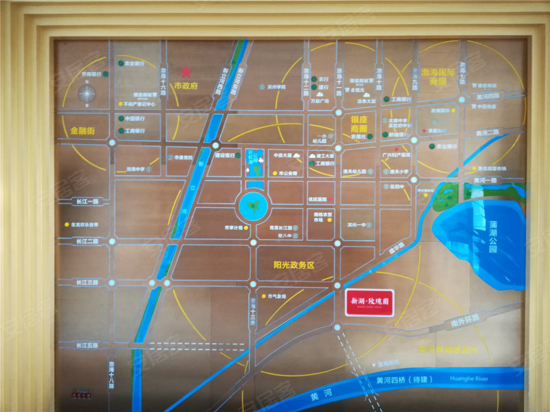 滨州新湖玫瑰园-交通图(63) - 滨州安居客
