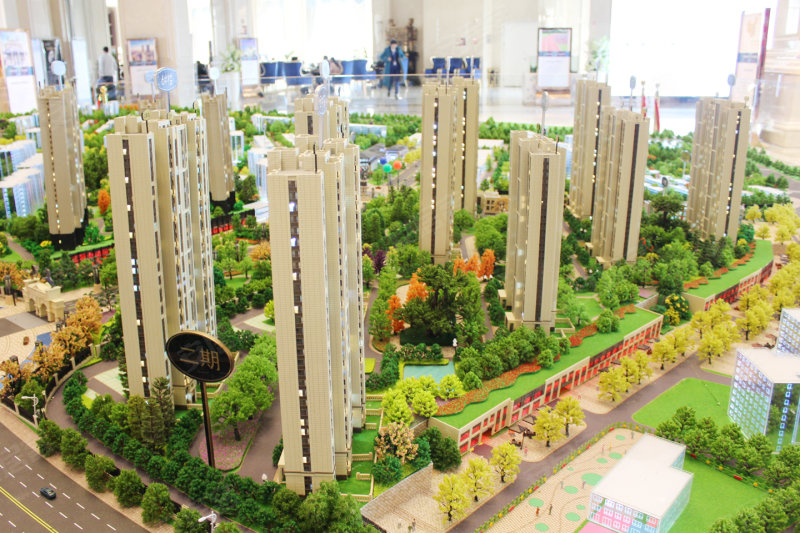 兰州银河国际居住区二期-沙盘图(135) - 兰州安居客