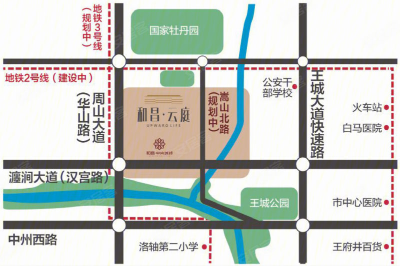 洛阳和昌中央城邦9期御锦台-交通图(193) - 洛阳安居客