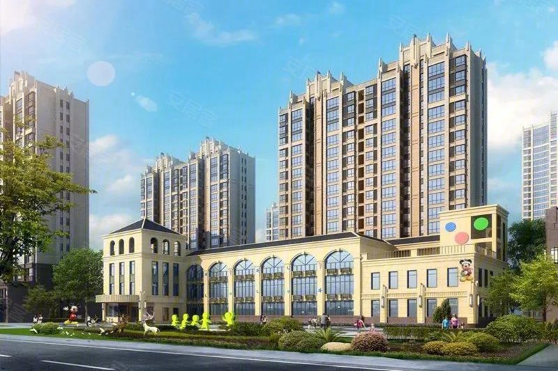 济宁楼盘 鱼台楼盘 锦绣华城公园里