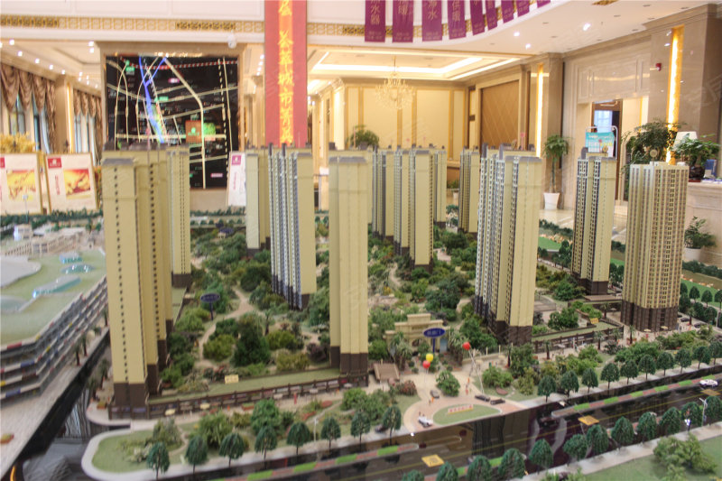 孝感城市中央广场-沙盘图(40) - 孝感安居客