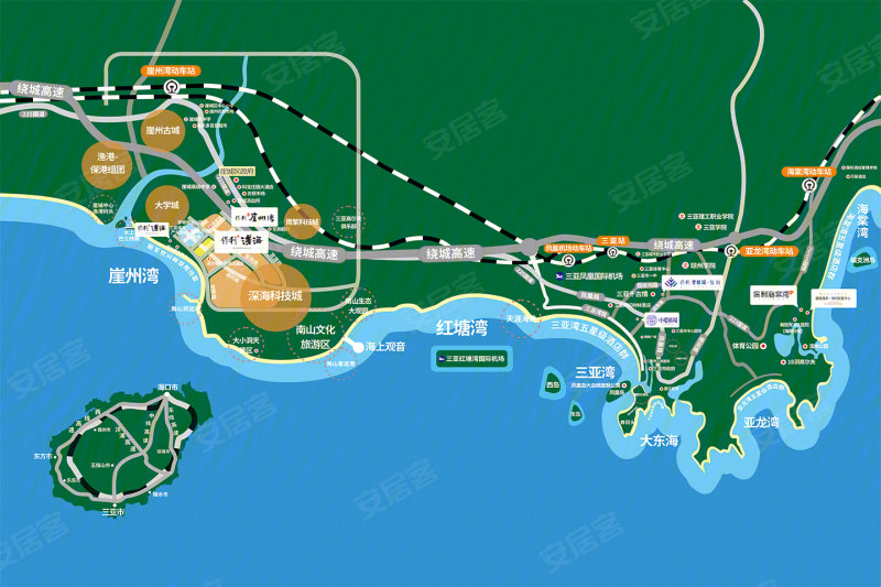 三亚楼盘 崖州区楼盘 崖州湾楼盘 保利浅海