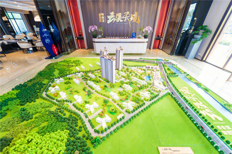 潮州碧桂园华侨城·云溪天境-沙盘图(65 潮州安居客