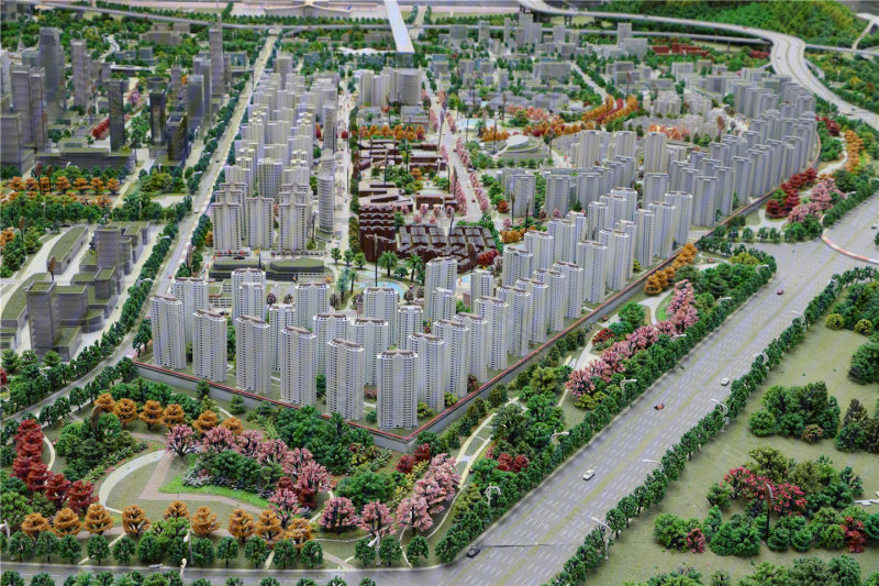 招商依云国际社区沙盘图