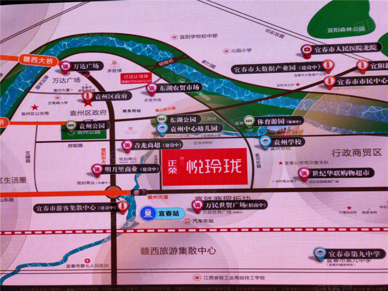 宜春正荣·悦玲珑-交通图(51) - 宜春安居客