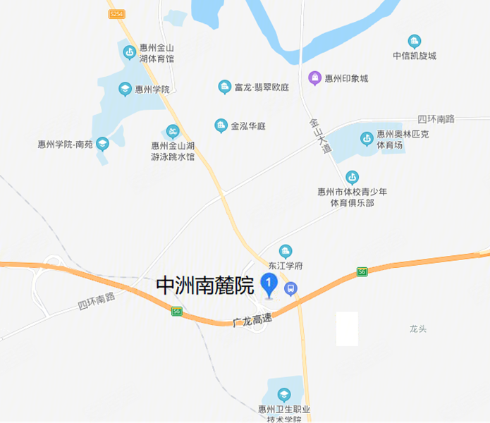 惠州中洲南麓院-交通图(63) - 惠州安居客