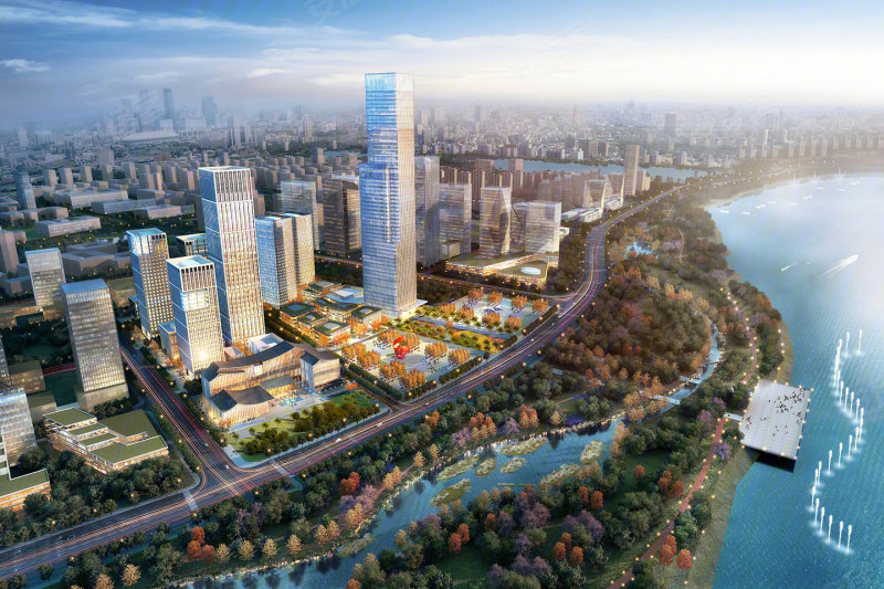 南昌赣江绿地中央广场-效果图(13) - 南昌安居客